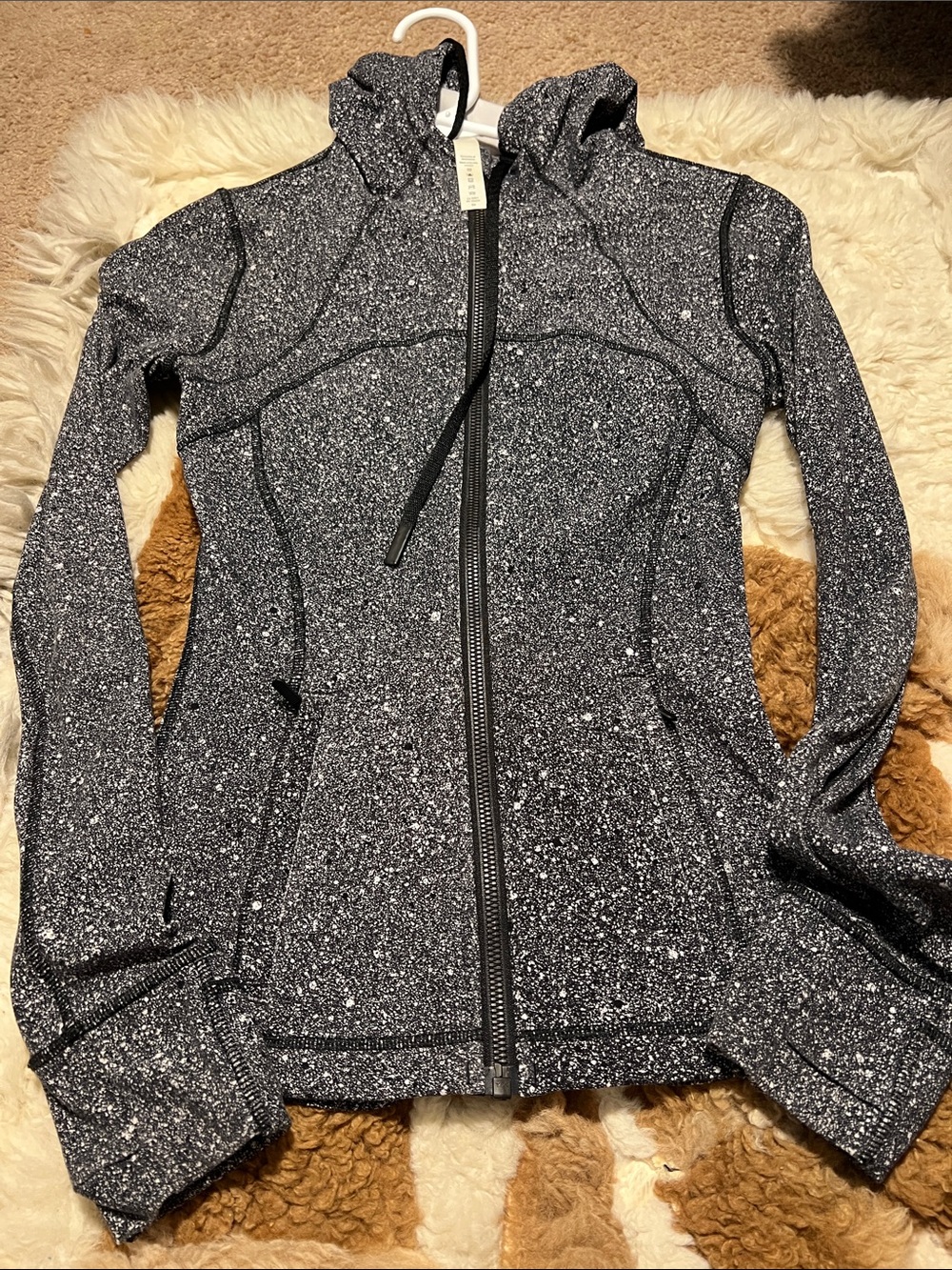 Lululemon Women’s Hooded Define Jacket Nulu Luminesce Splatter Size 2